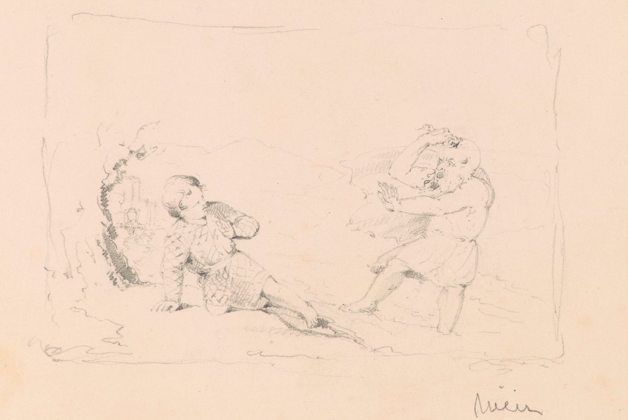 Scene from Scott by Robert Walter Weir