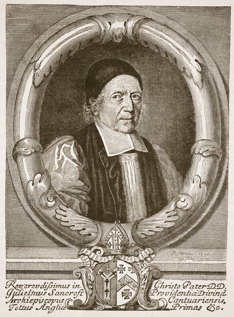 William Sancroft, Archbishop of Canterbury by Robert White