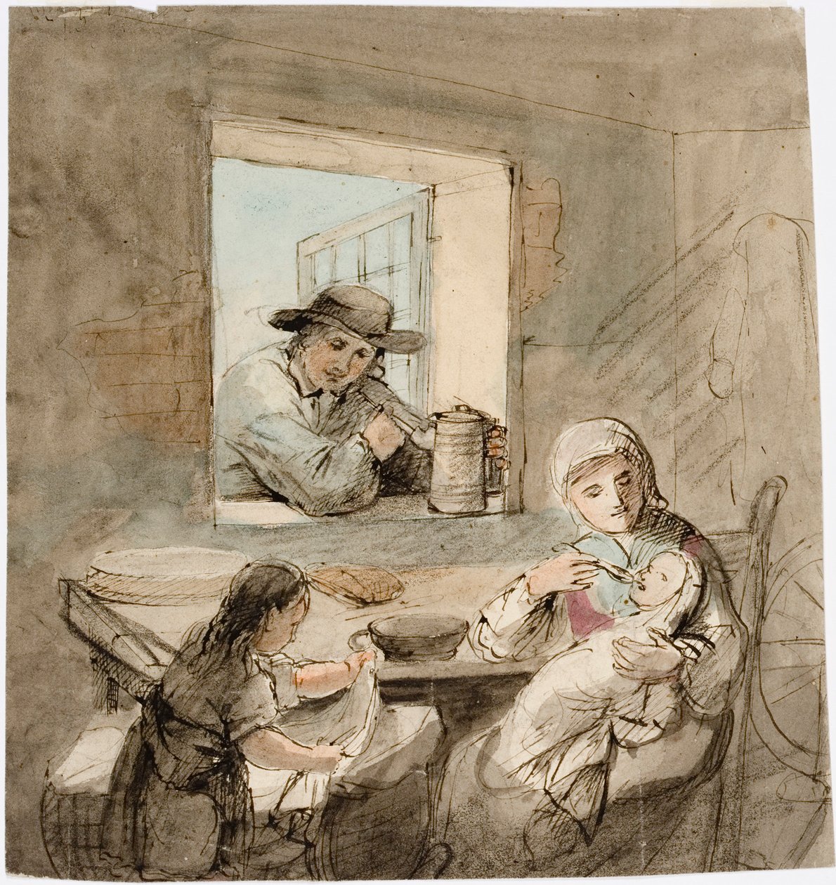 Interior by Robert Wilhelm Ekman