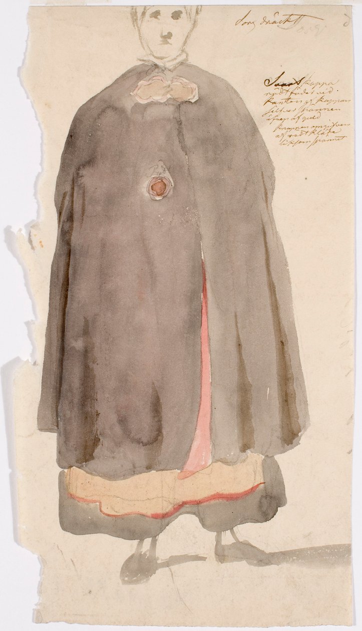 Standing Peasant Woman by Robert Wilhelm Ekman