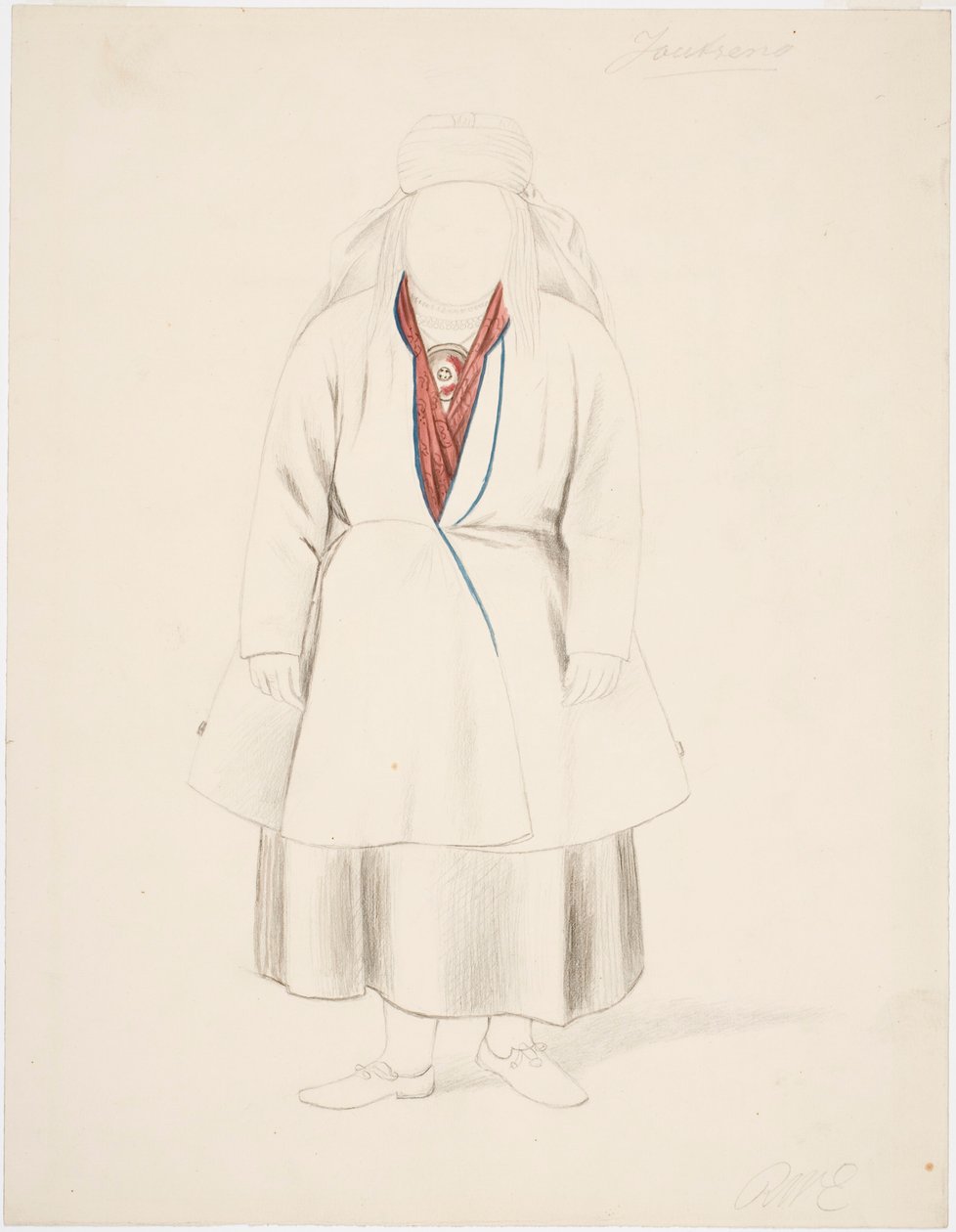 Standing Peasant Woman from Joutseno by Robert Wilhelm Ekman