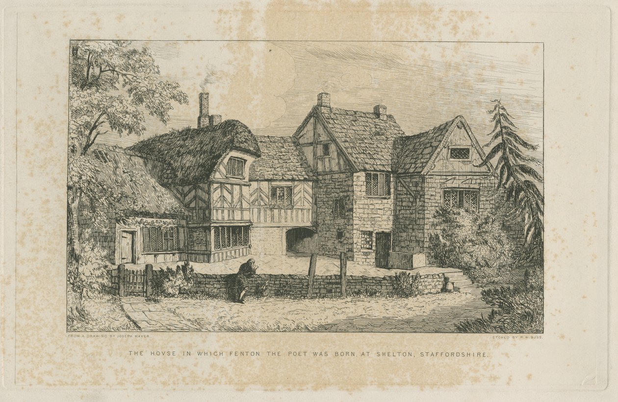 Birth Place of Fenton, Shelton by Robert William Buss