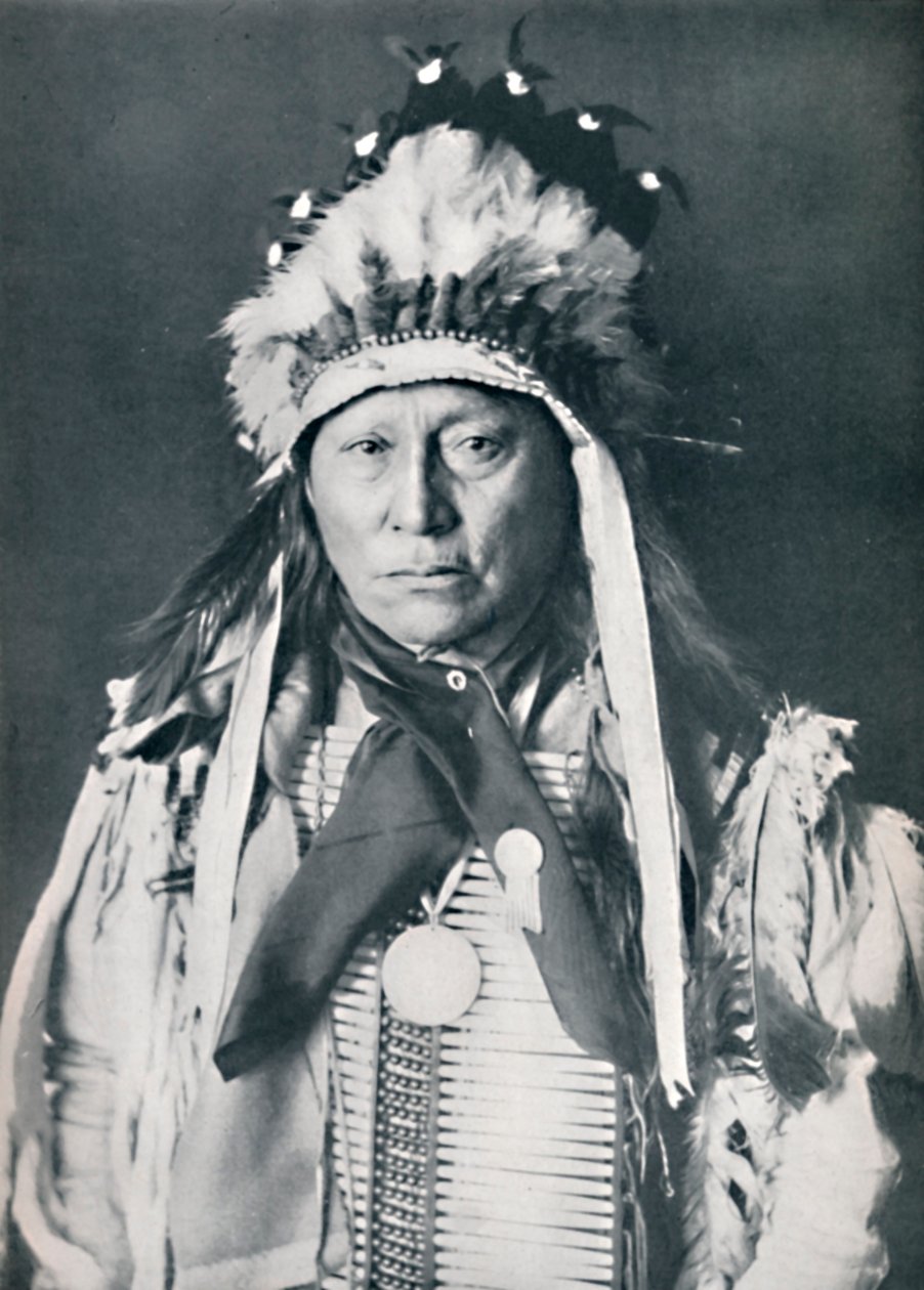 A Sioux Chief in His Warpaint, 1912 by Robert Wilson Shufeldt