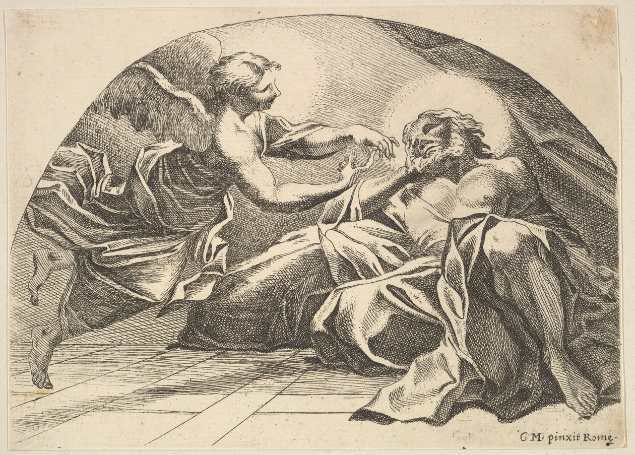 Angel Appearing to Peter in Prison by Robert van Audenaerde