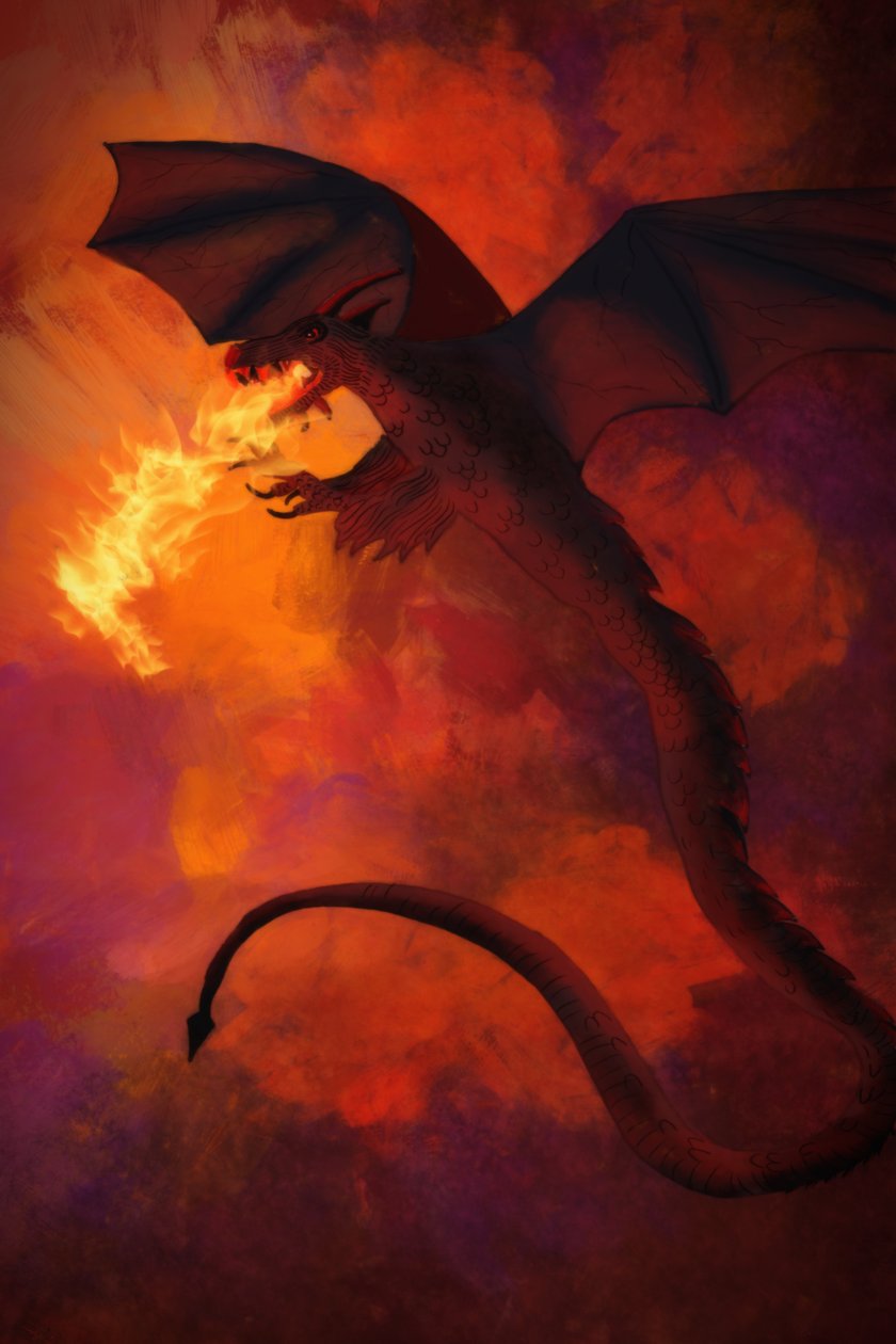 Fire Dragon by Roberta Murray