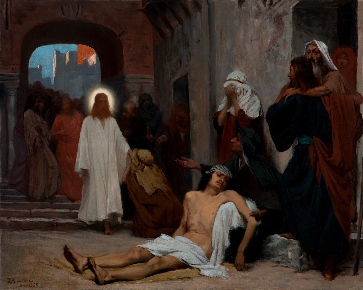 Study for Jesus in Capernaum by Rodolpho Amoêdo