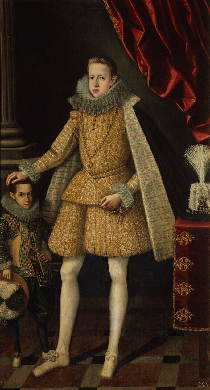 Prince Philip and the Dwarf, Miguel Soplillo, c.1620
