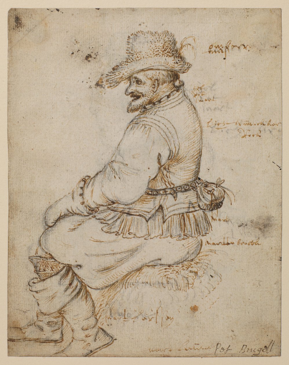 Seated Burgher by Roelandt Jacobsz. Savery