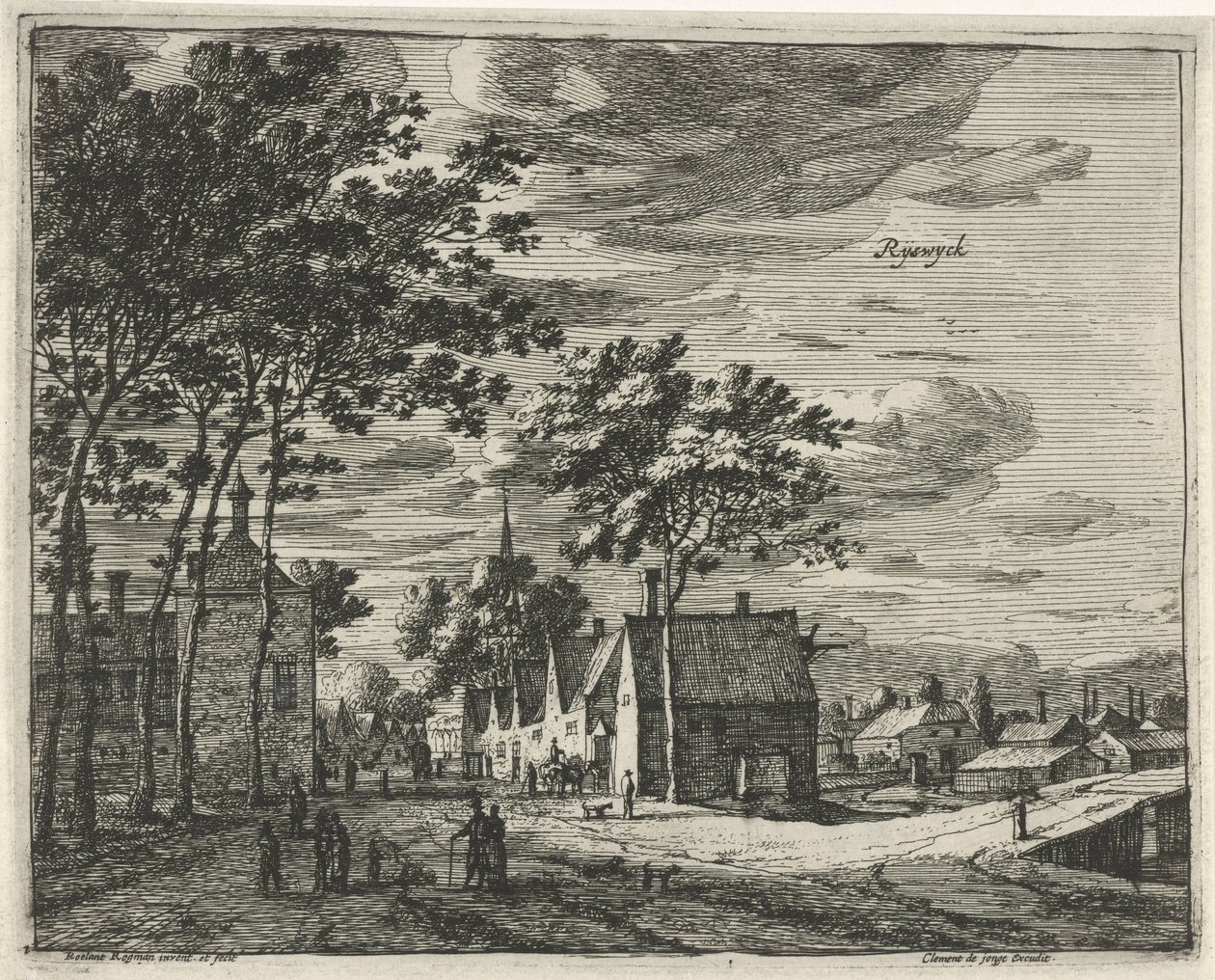 Rijswijk by Roelant Roghman