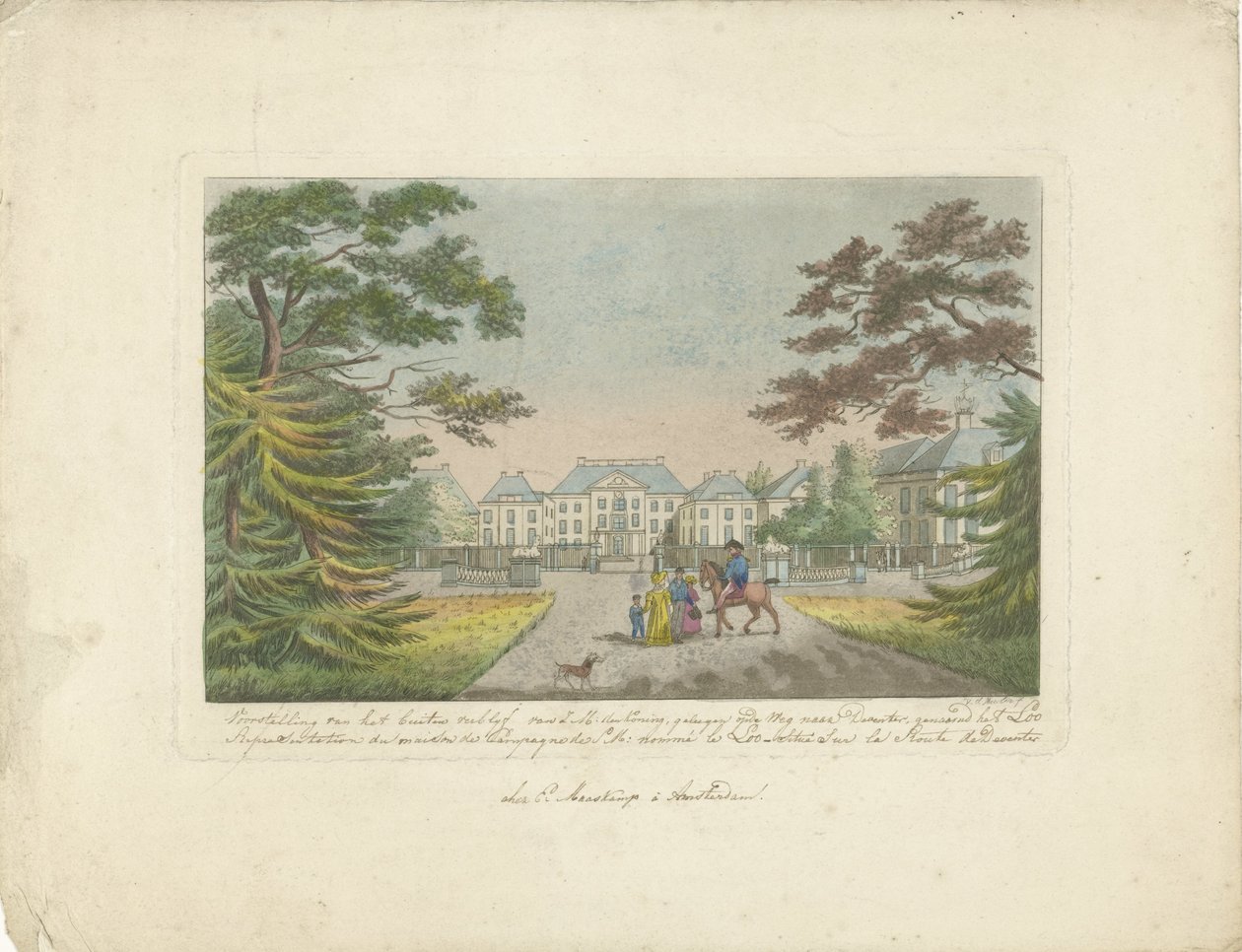 Palace Het Loo in Apeldoorn by Roelof van der Meulen