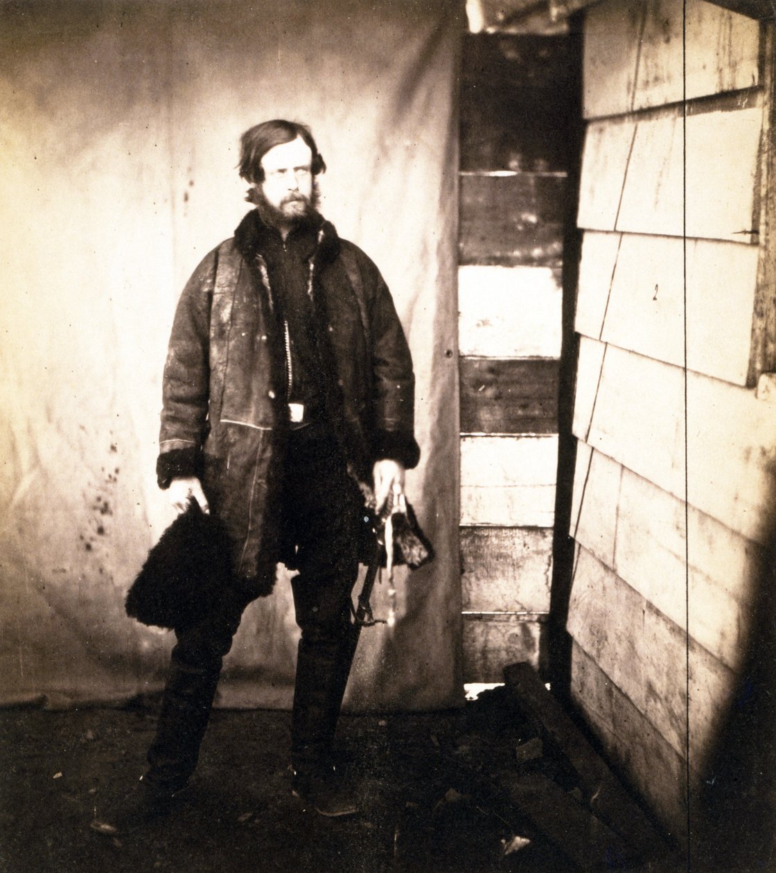 Captain Alexander Leslie-Melville, of the Grenadier Guards by Roger Fenton