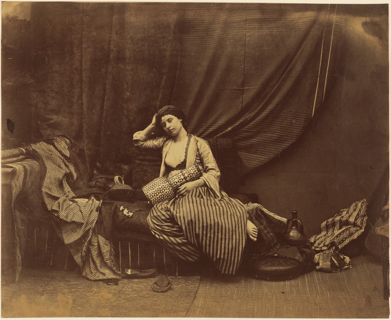 Contemplative Odalisque by Roger Fenton