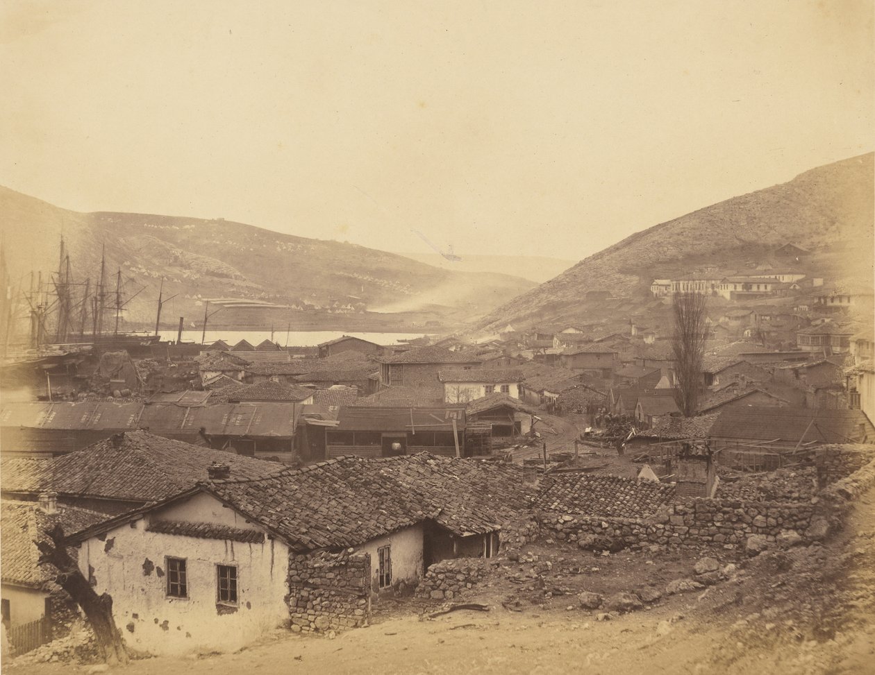 General View of Balaklava by Roger Fenton