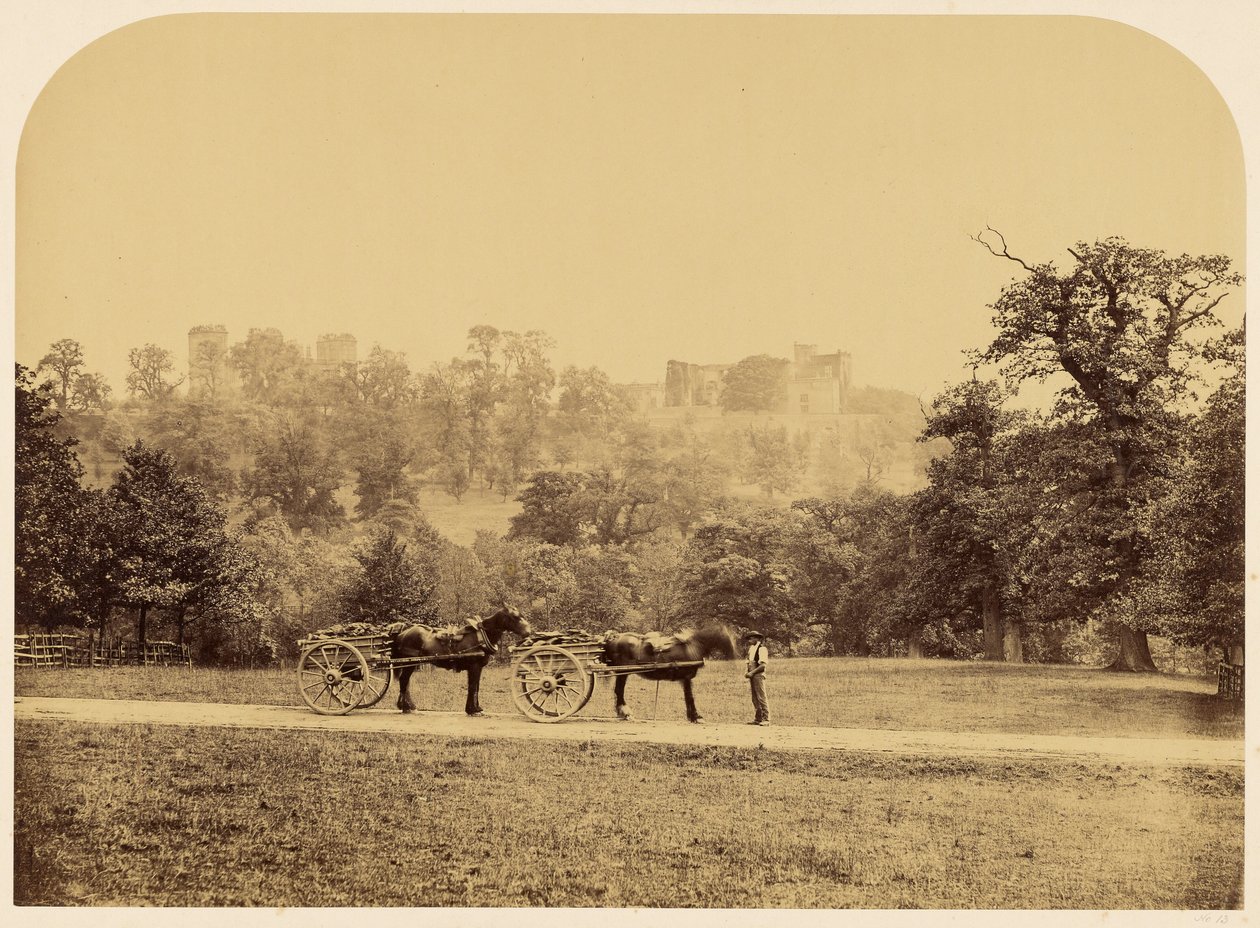 Hardwick Hall, from the Park by Roger Fenton