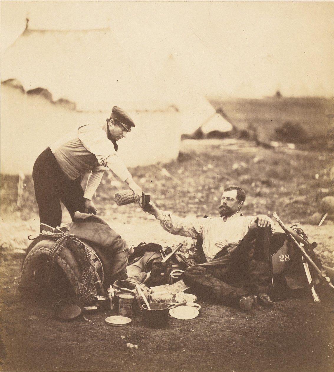 Lt. Col. Hallewell, His Day