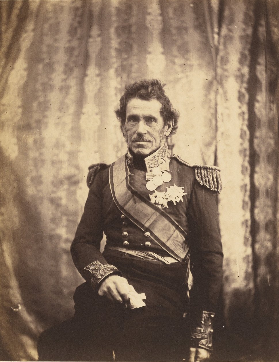 Lt. General Sir De Lacy Evans, G.C.B. by Roger Fenton