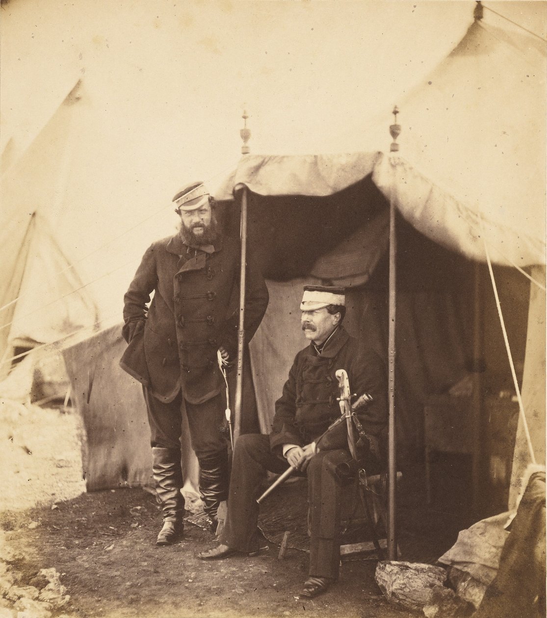 Lt. General Sir John Campbell by Roger Fenton
