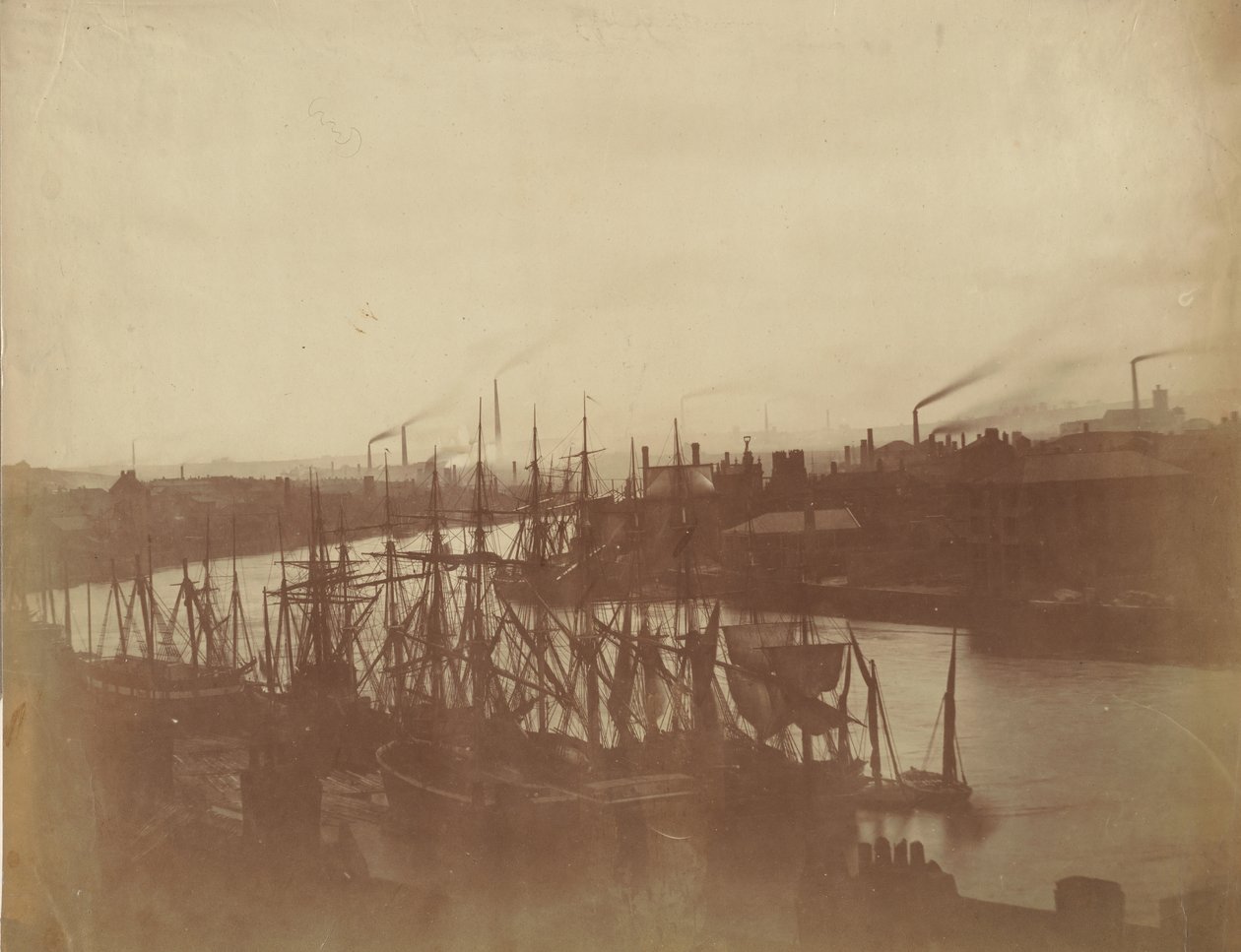 Newcastle on Tyne, 1850s by Roger Fenton