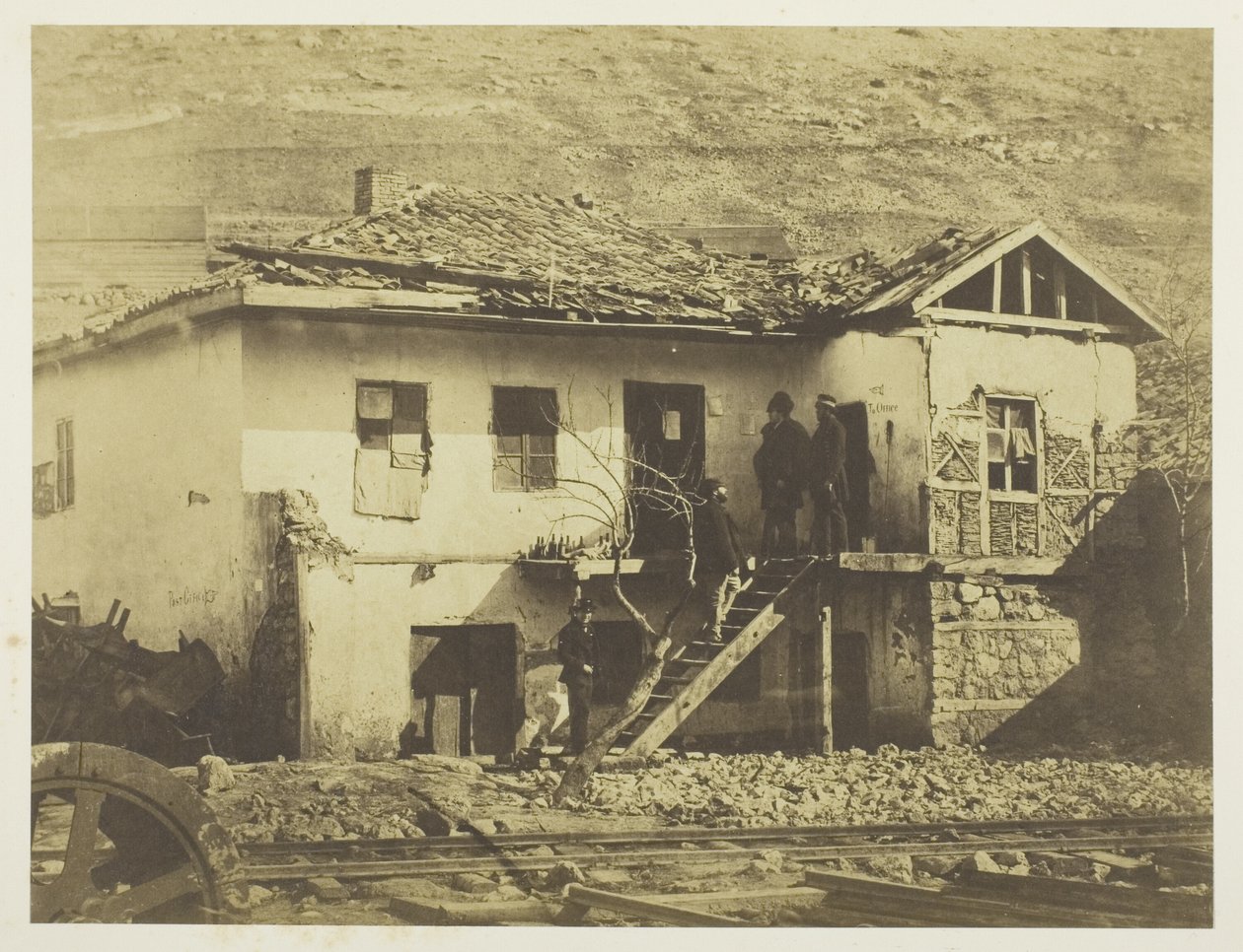 The Old Post Office, Balaklava by Roger Fenton