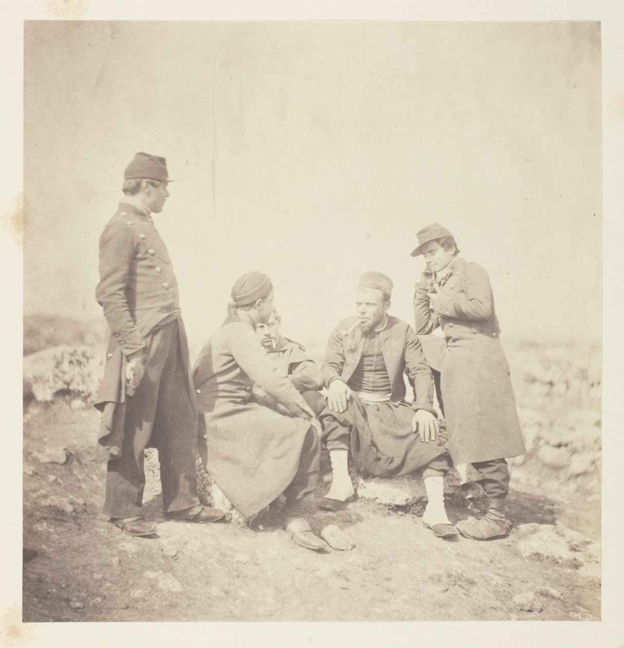 Zouaves by Roger Fenton
