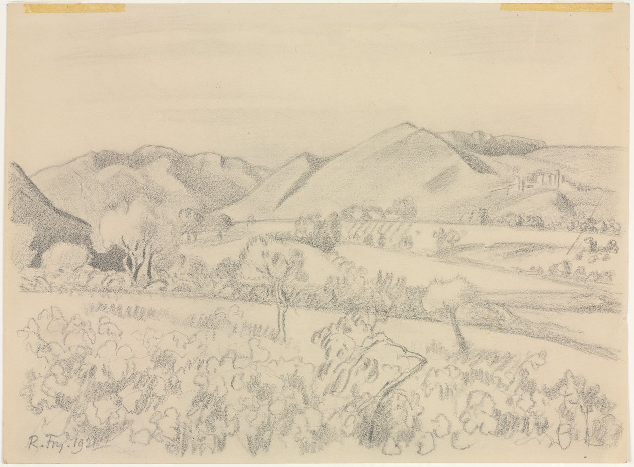 Landscape by Roger Fry