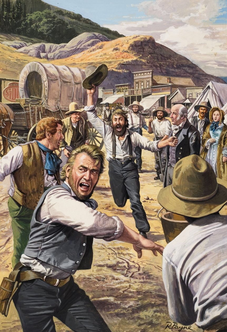 California Gold Rush by Roger Payne