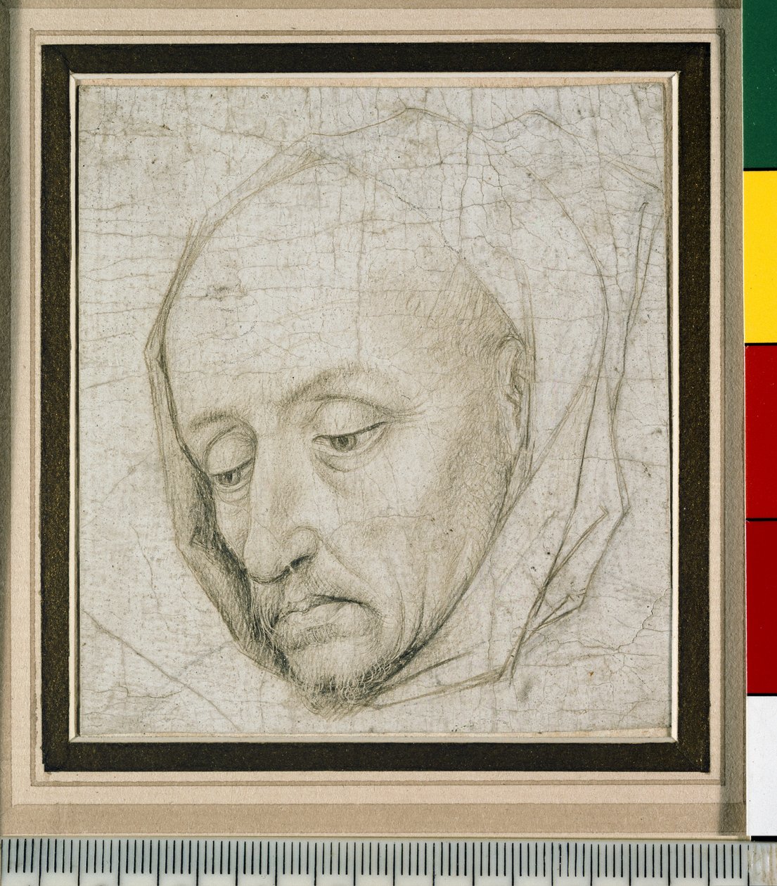 Study of the Head of an Old Man, 15th Century by Rogier van der Weyden