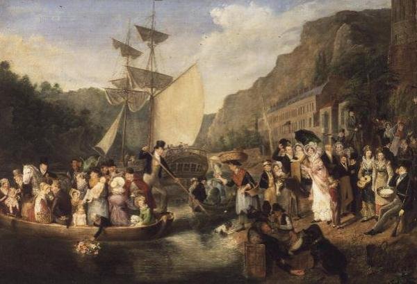 Embarkation of the Ferry Boat by Rolinda Sharples
