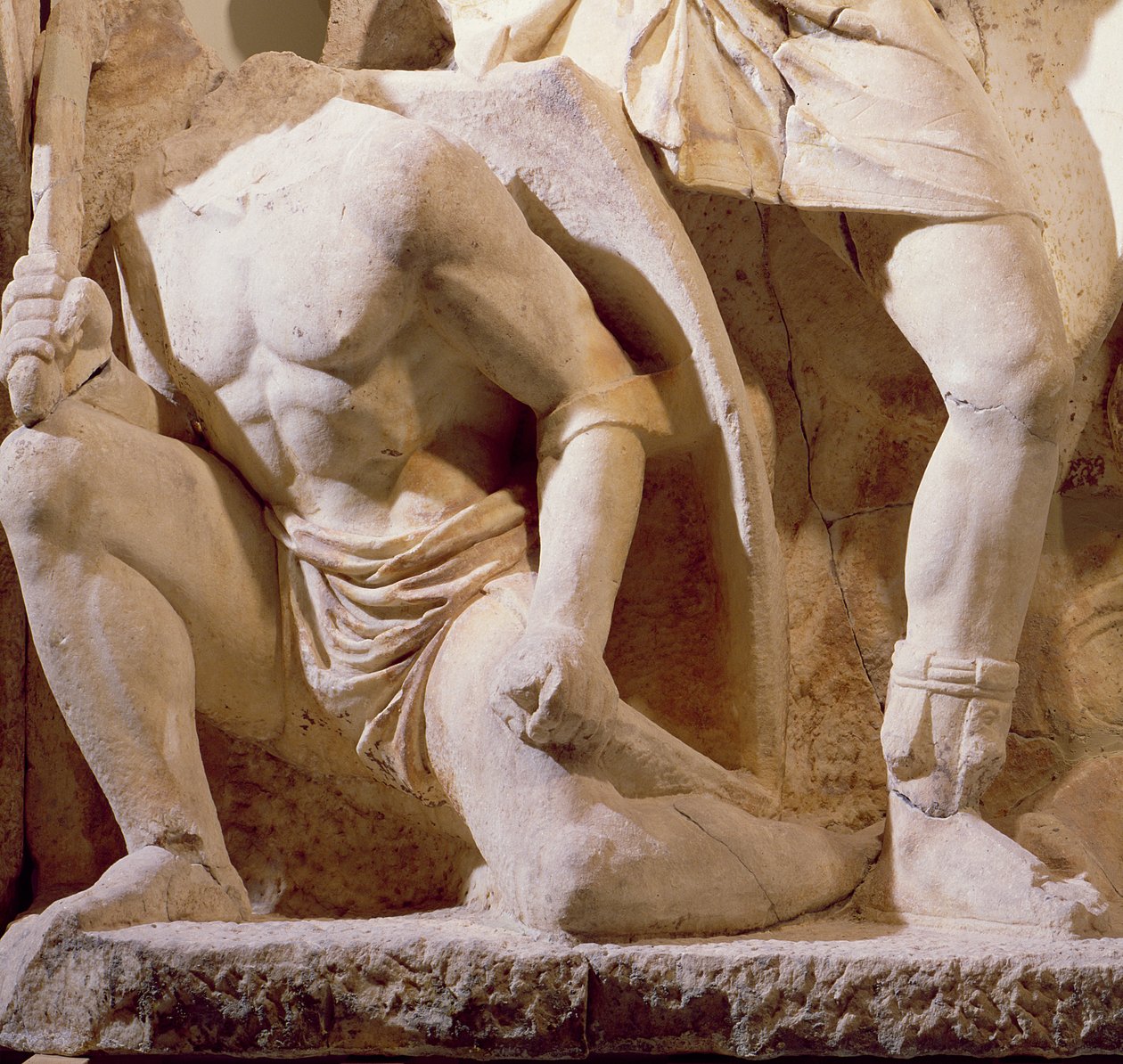 Battle Scene (detail) by Roman