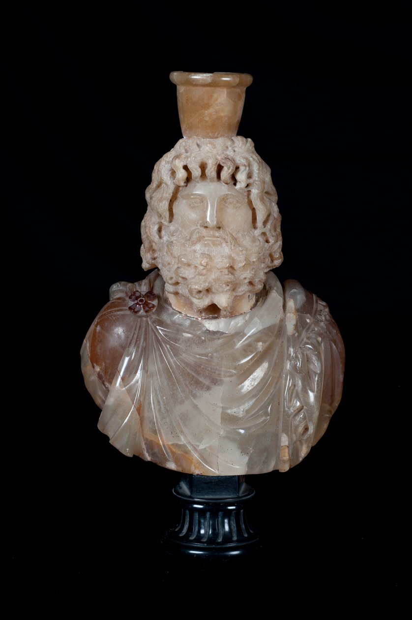 Bust of Jupiter Serapis by Roman