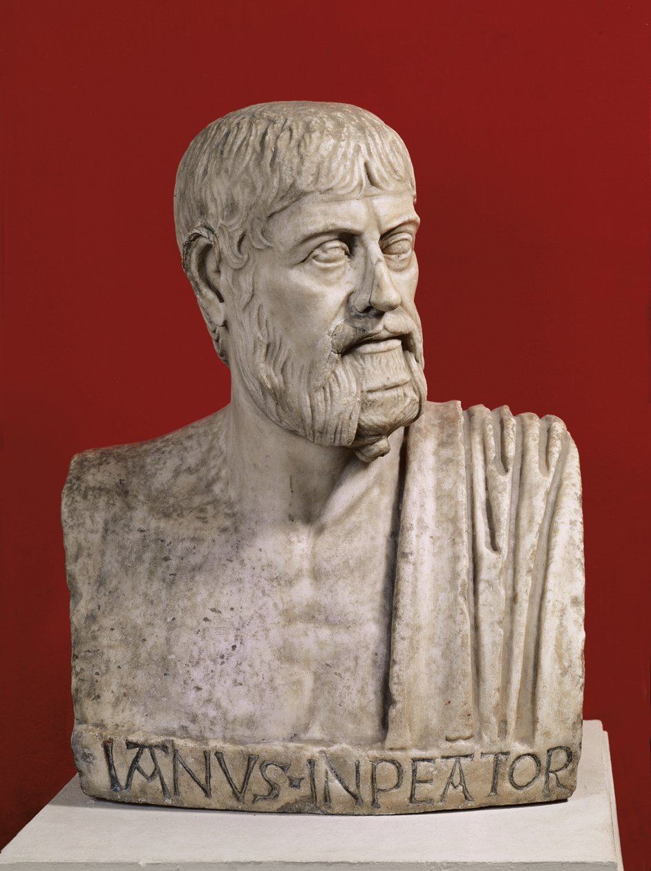Bust Presumed to be Flavius Claudius Julianus (331-363) Known as Julian the Apostate by Roman