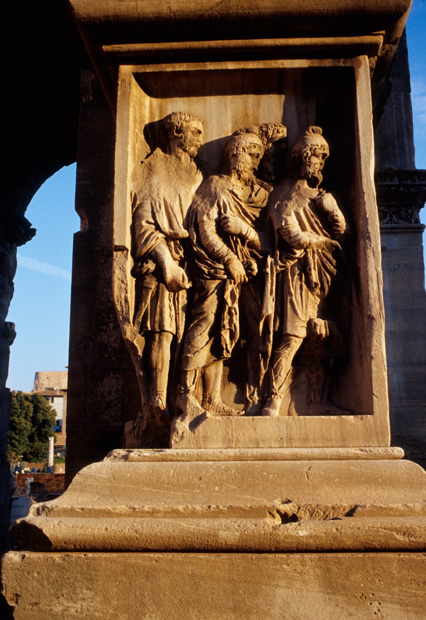 Captives from the Column Base of the Triumphal Arch of Septimius ...