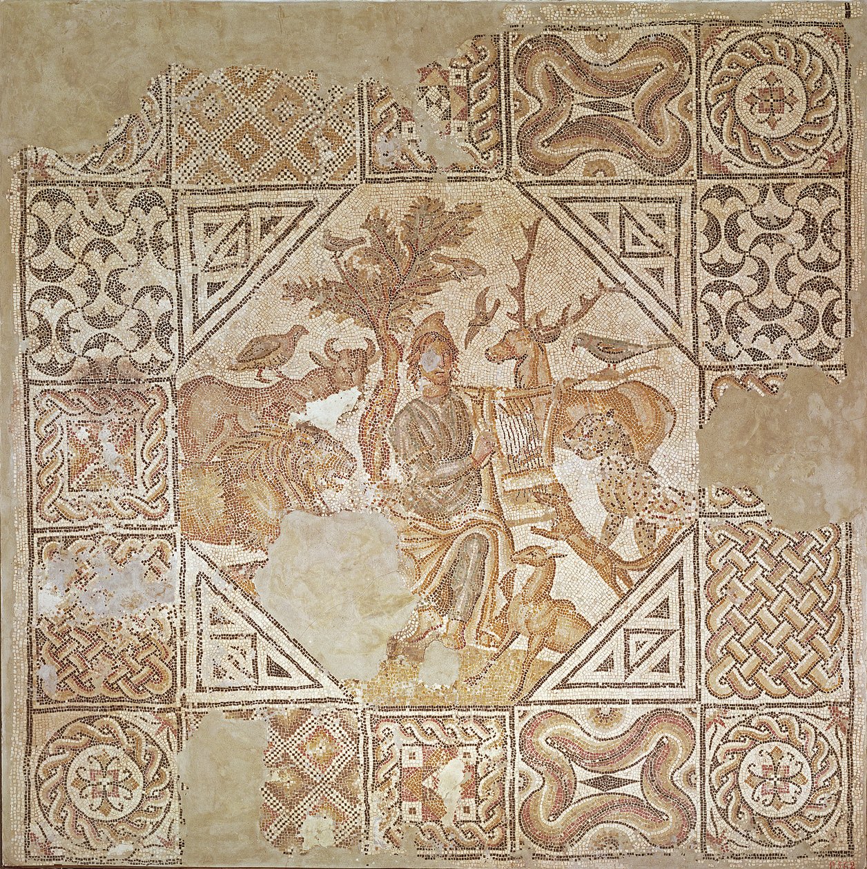 Orpheus Charming the Animals by Roman