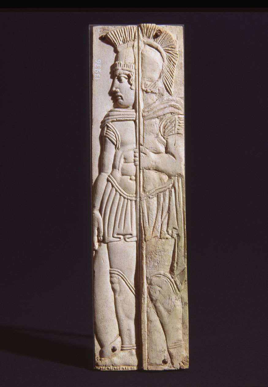 Panel, from a series depicting figures in relief, Palestrina by Roman