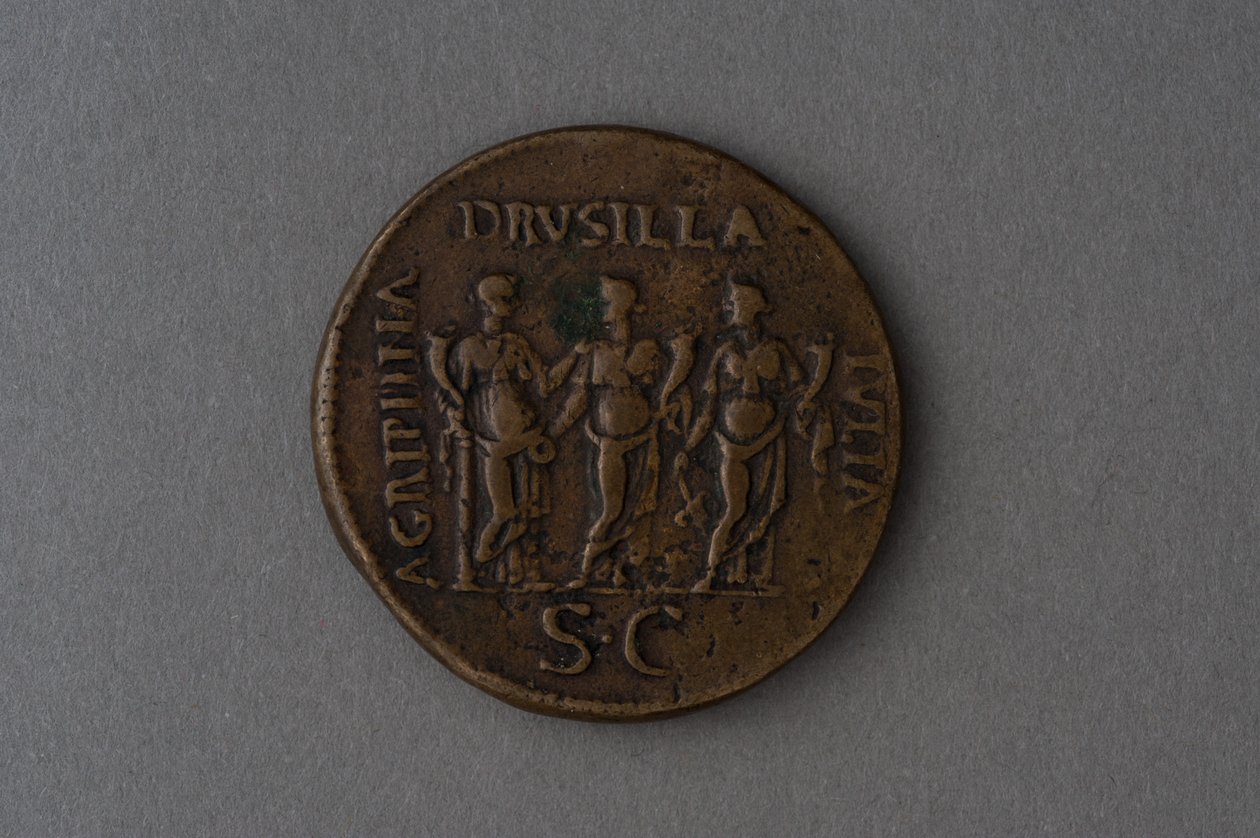 Sestertius of Caligula by Roman