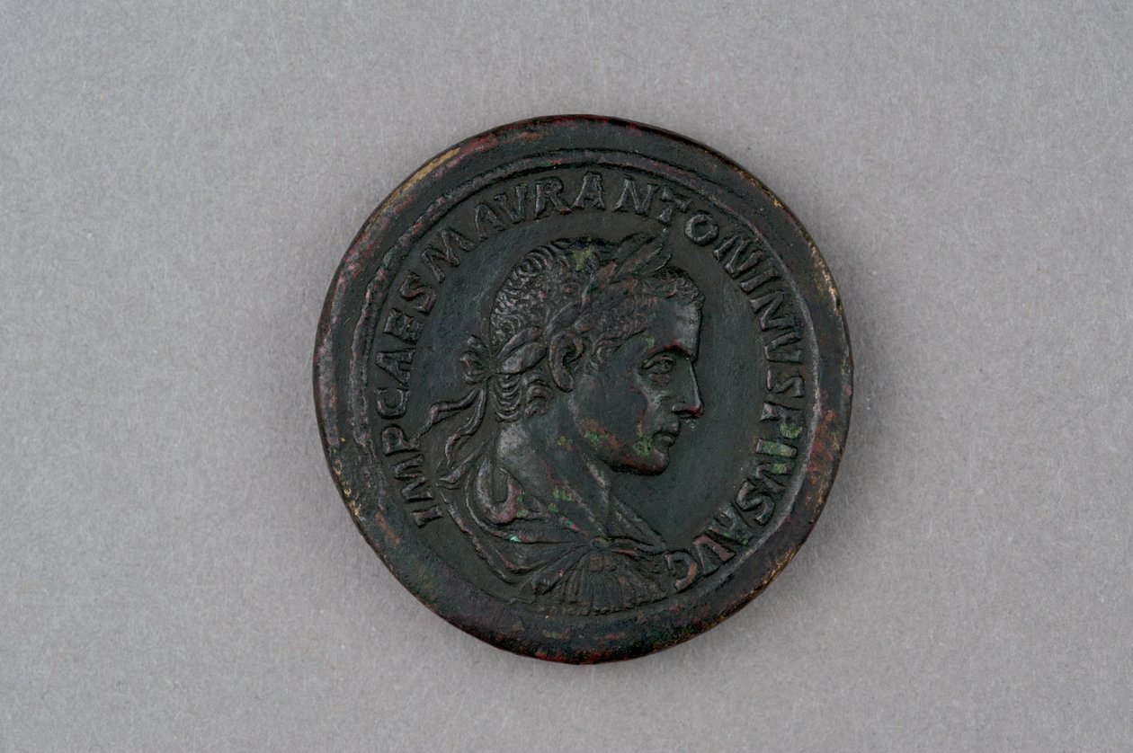 Sestertius of Elagabalus by Roman