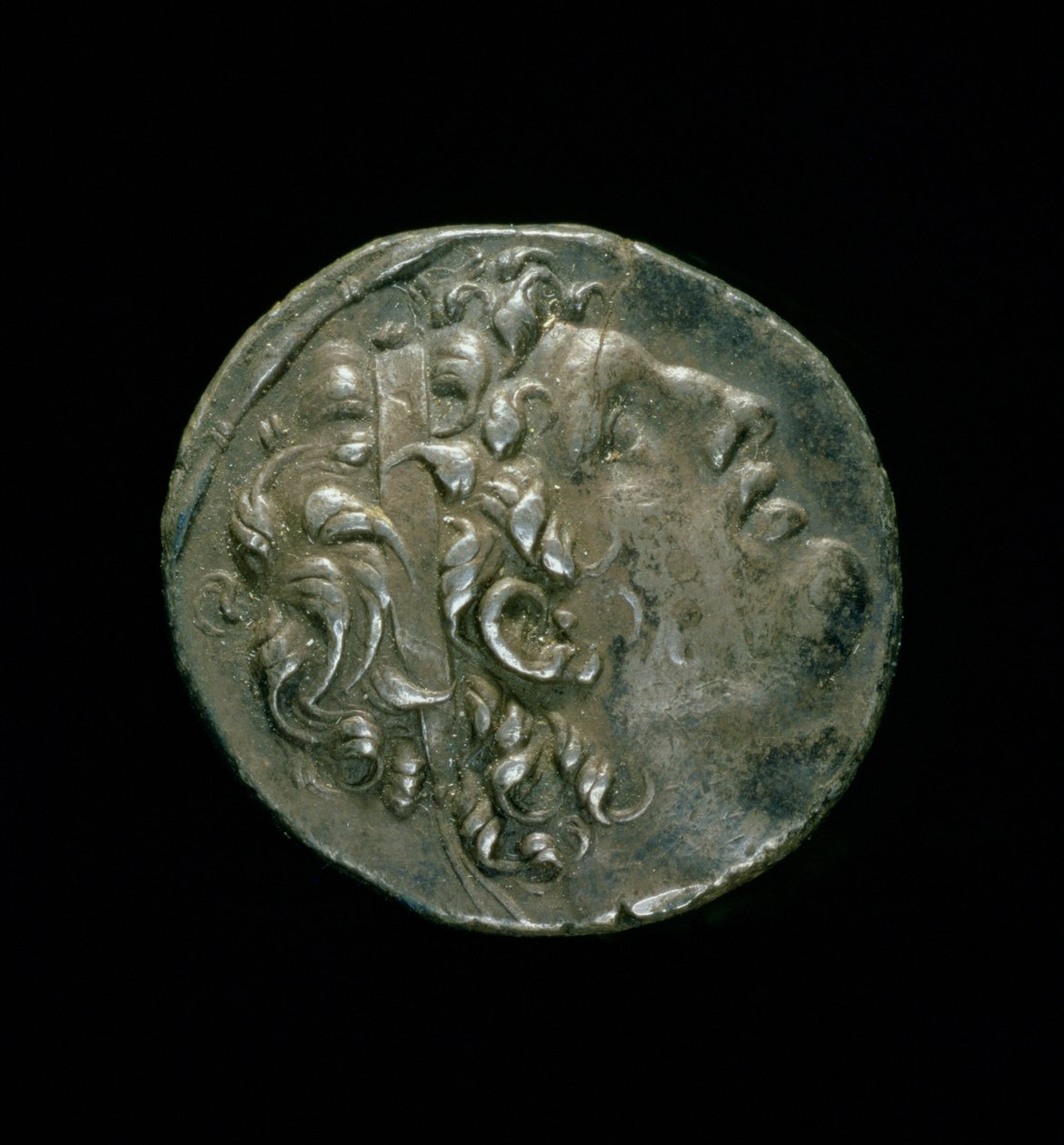 Silver tetradrachma of Seleucid ruler by Roman