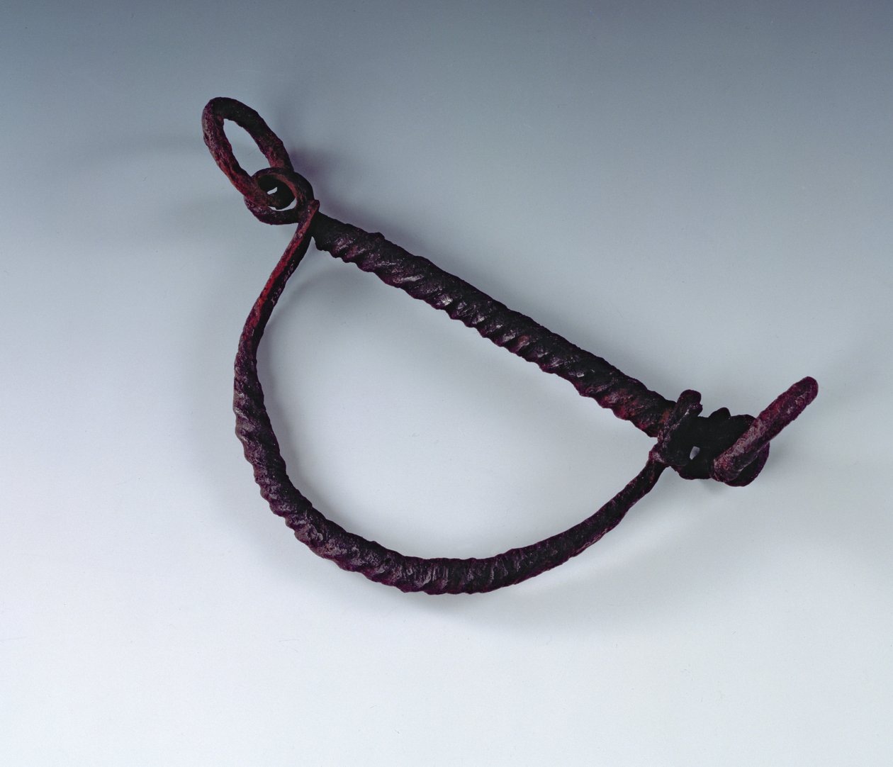 Snaffle bit, from the Roman site at Newstead, Melrose, AD 80-100 by Roman