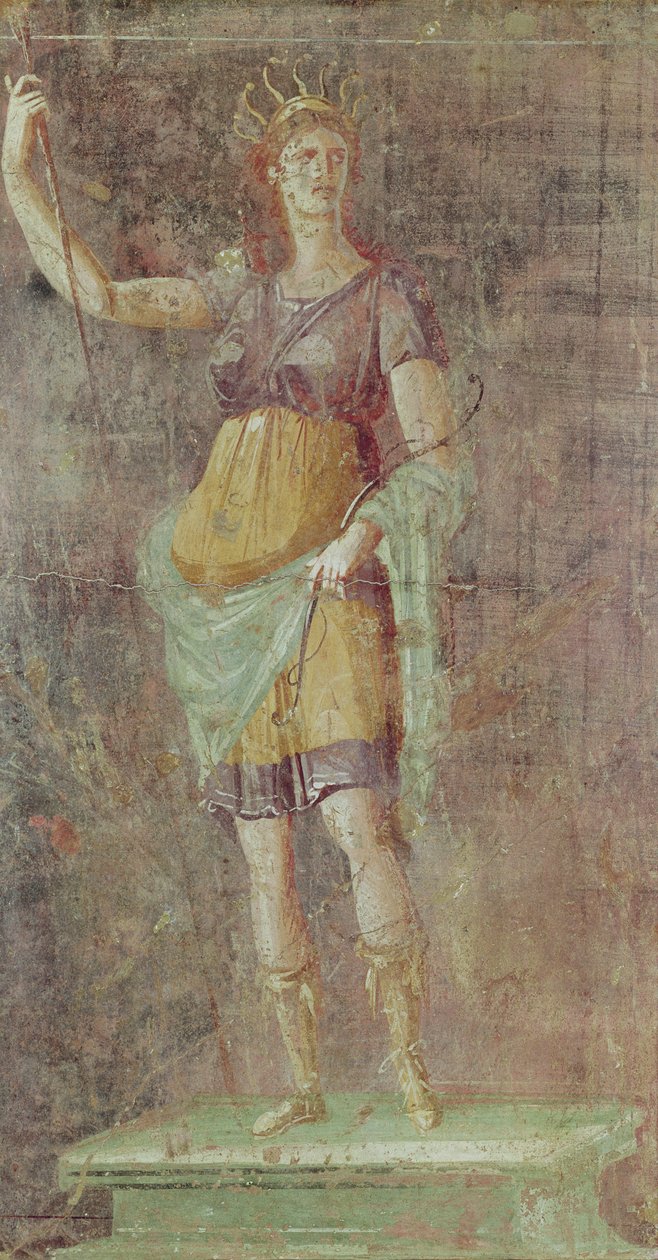 Statue of Diana, from Pompeii, c.50-59 by Roman