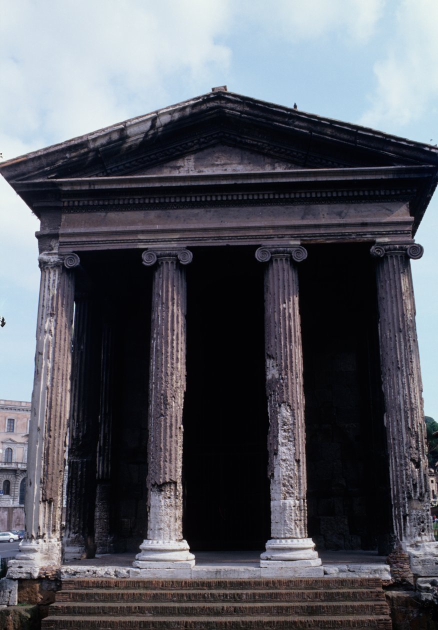 The Temple of Portunus by Roman