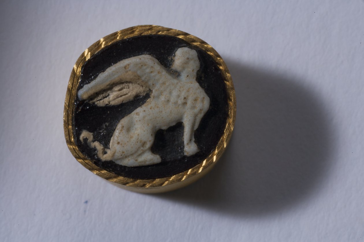 Cameo of a sphinx by Roman Imperial Period