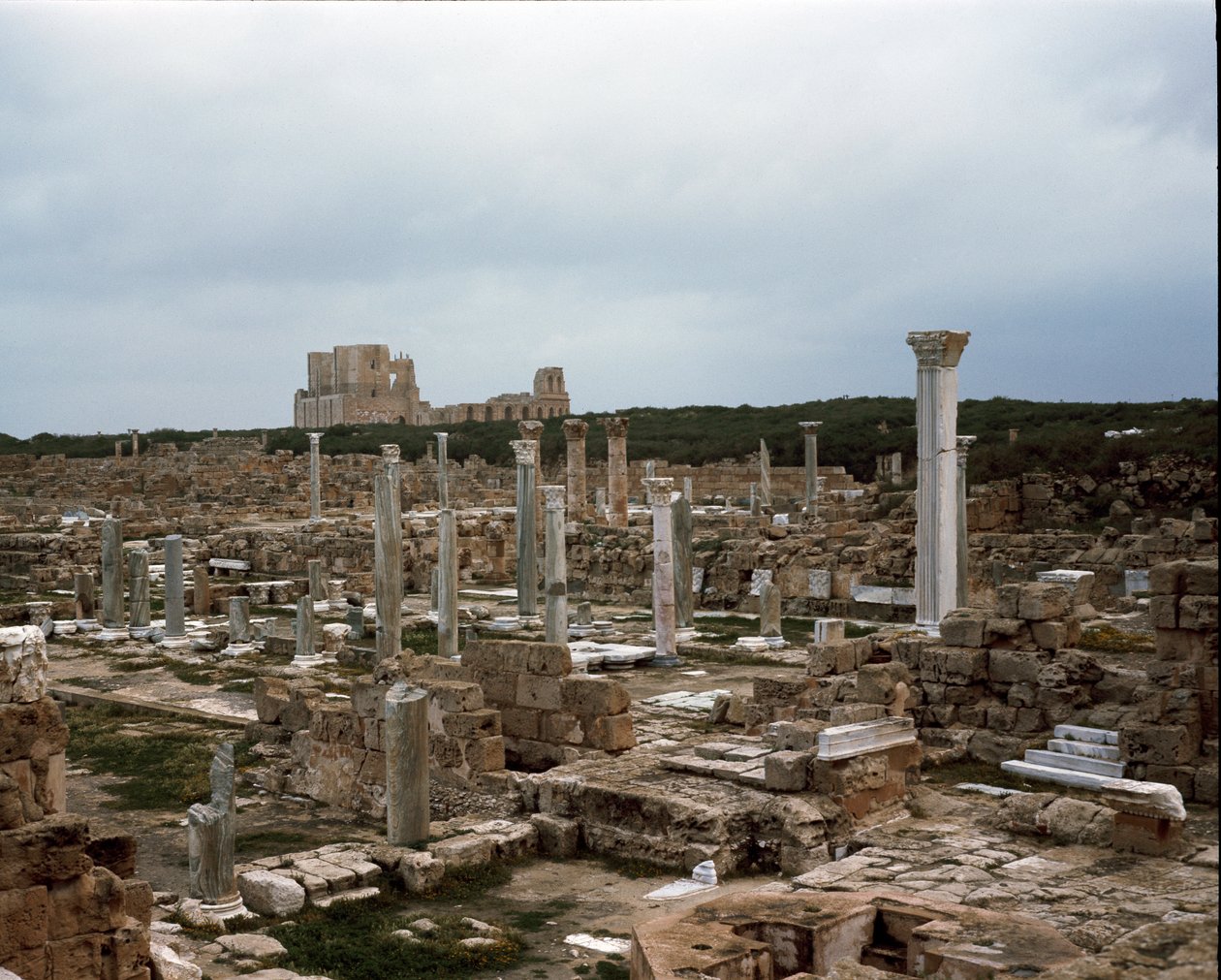 Archeological site and roman theater, 2nd-3rd century by Roman
