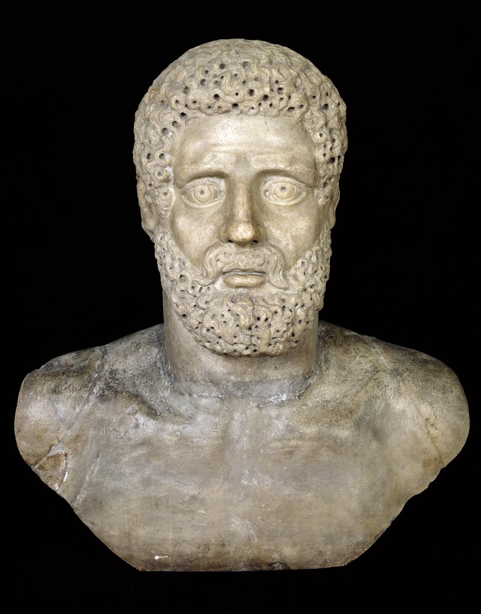 Bust of Hercules by Roman