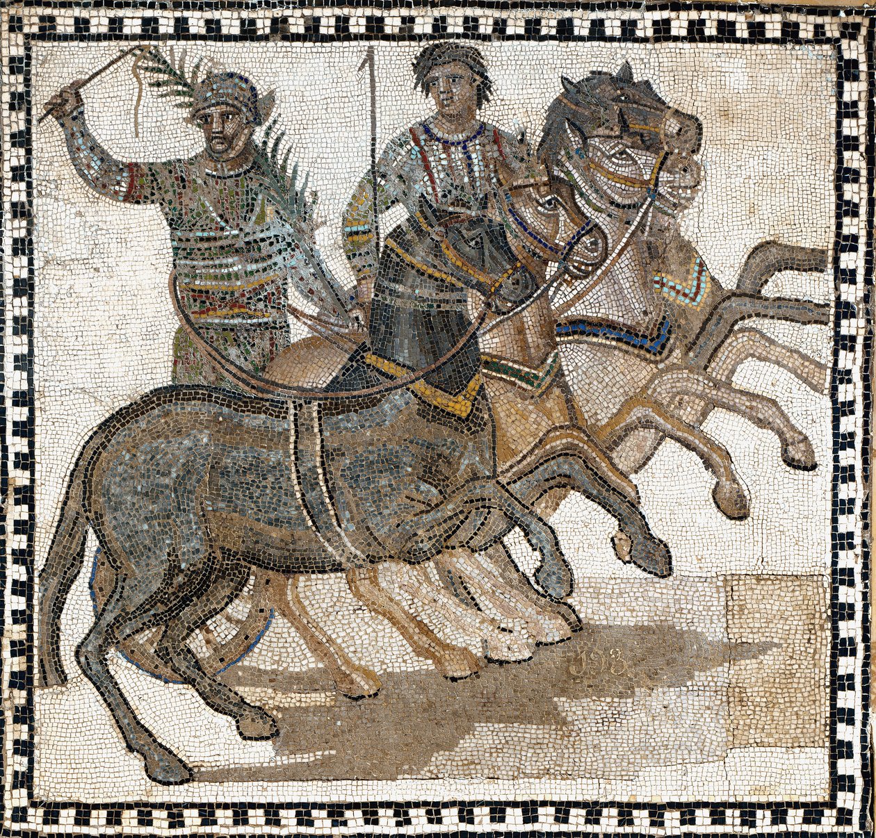 Circus Scene in Ancient Rome by Roman
