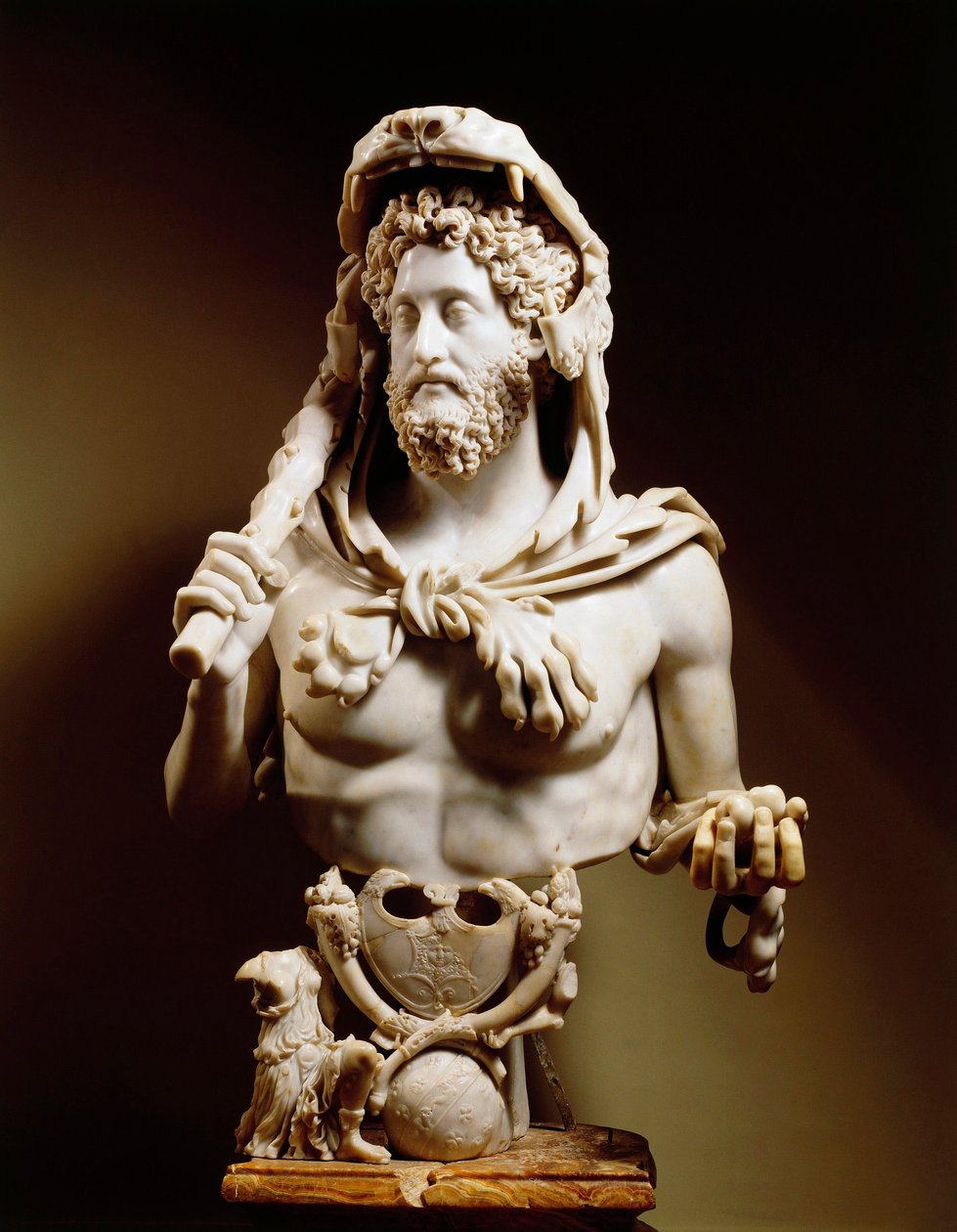 Emperor Commodus with Hercules
