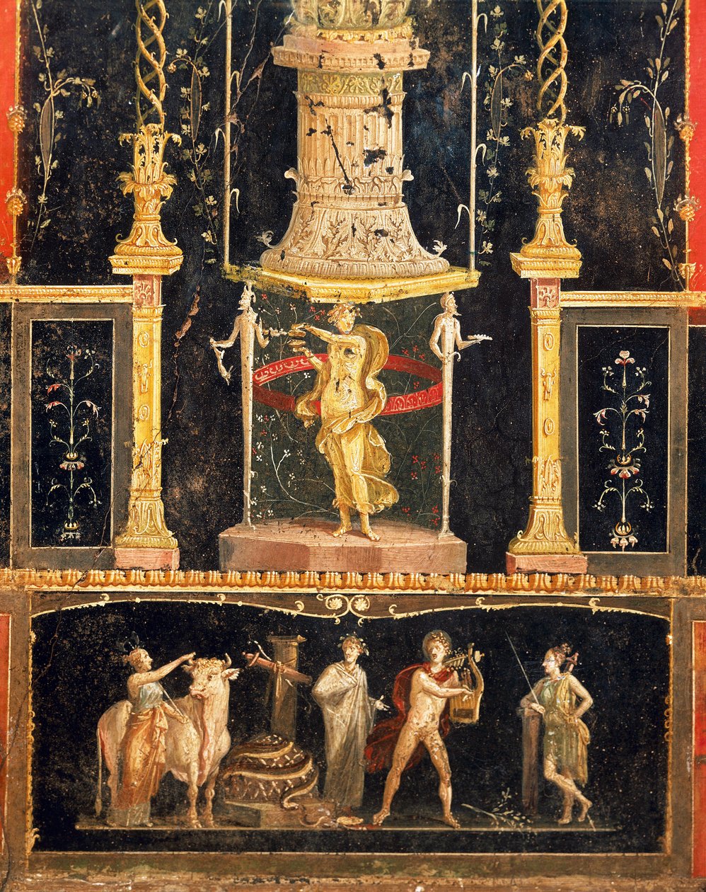 Fresco in the Cupid