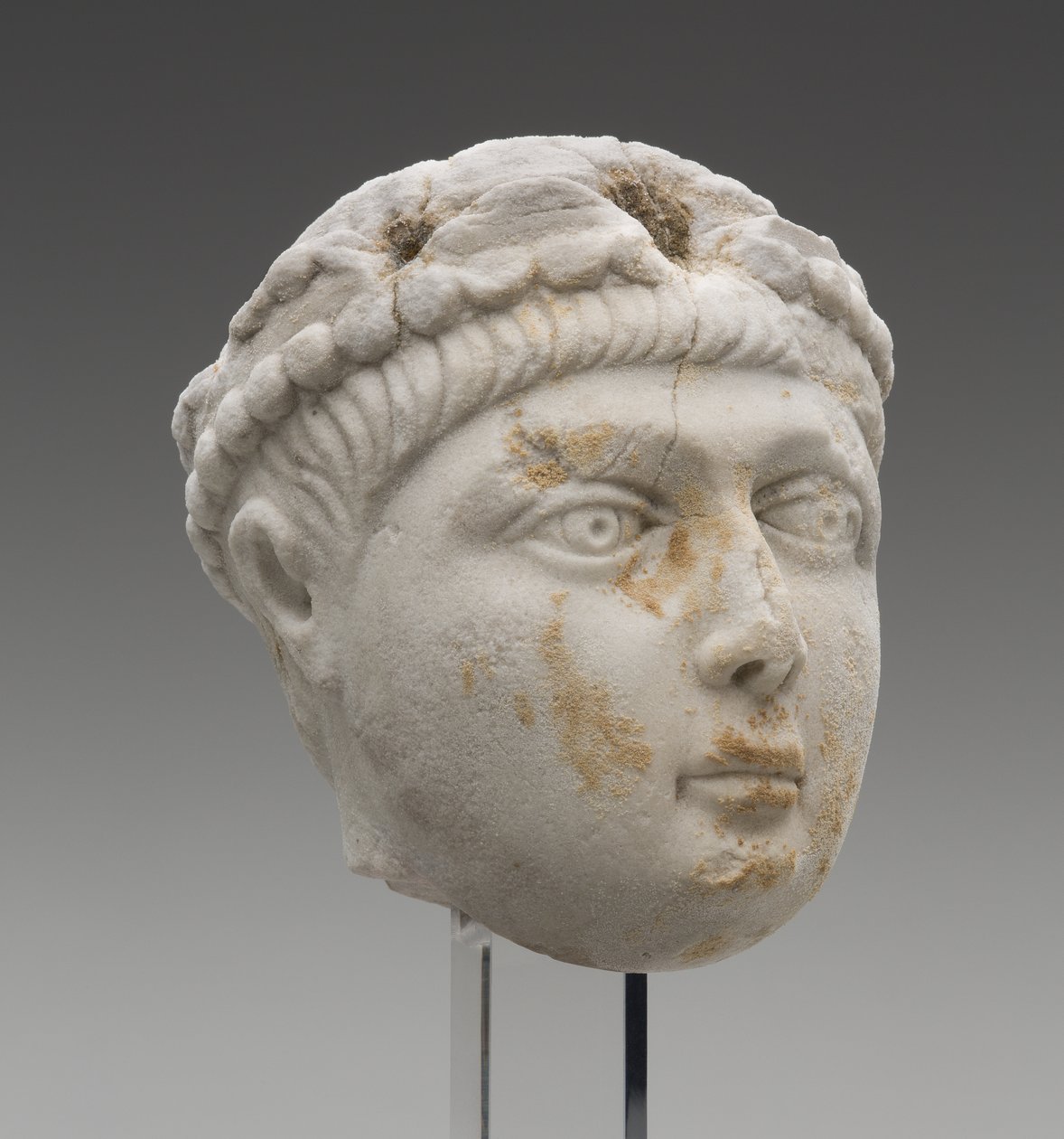 Head of Emperor Honorius as a Child, late 4th Century AD by Roman