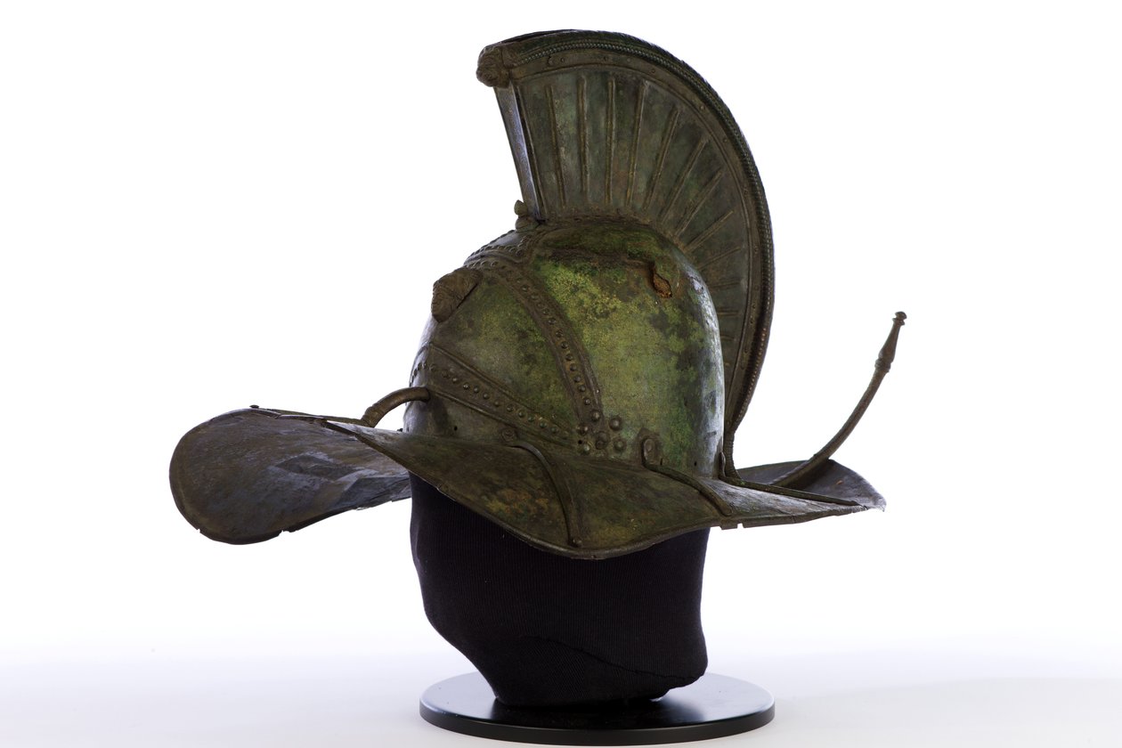 Helmet for a Gladiator by Roman