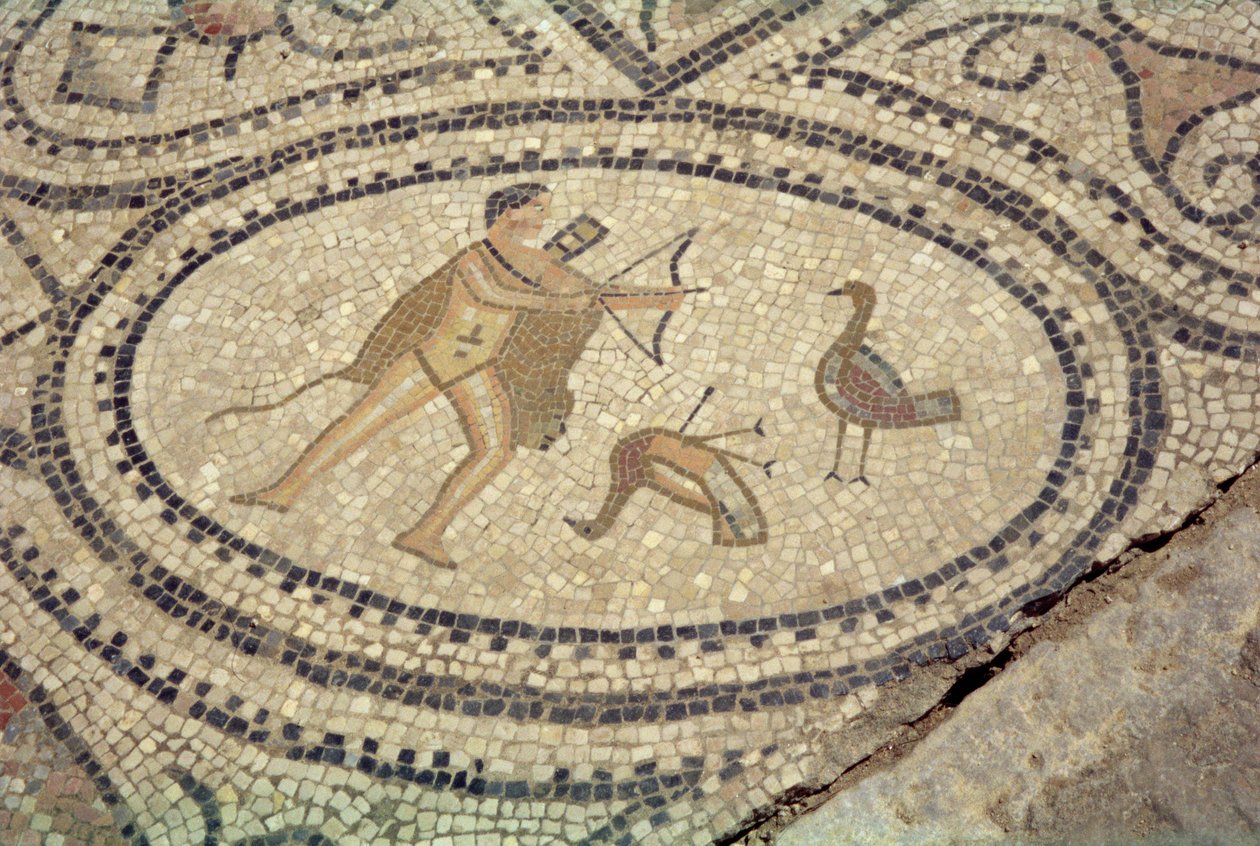 Hercules and the Stymphalian Birds, from the floor of 