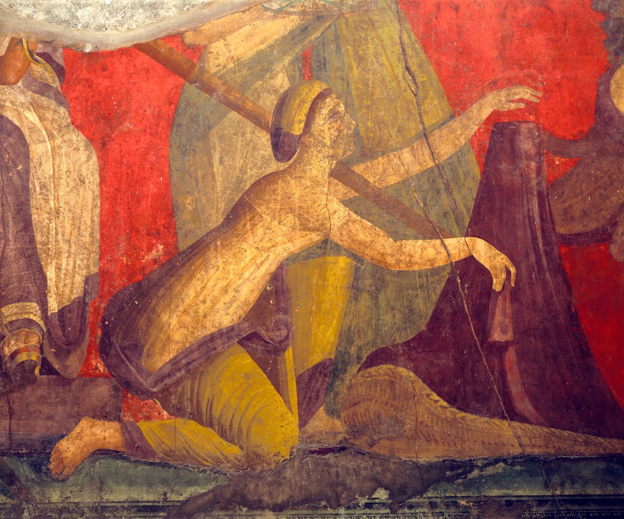 Initiation Rites of the Cult of Dionysus, Fresco from the Villa Dei Mysteri by Roman